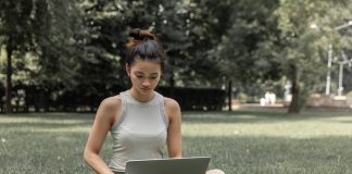 Woman on Laptop