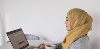 Woman on Laptop