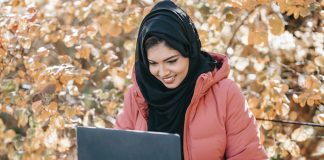 Woman on Laptop