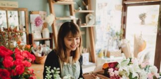 Woman in Shop