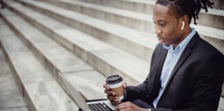 Man on Laptop