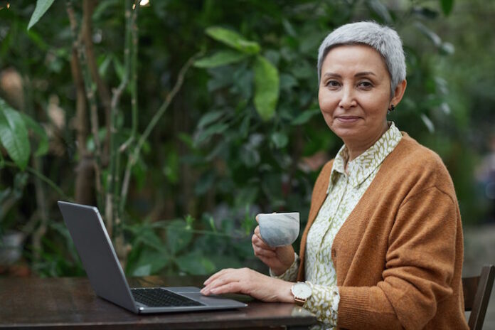 Woman on Laptop