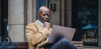 Man on Laptop