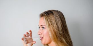 Woman Drinking Water