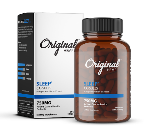 Original Hemp’s Full Spectrum Sleep Capsules