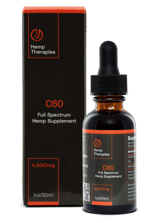 Hemp Therapies Full Spectrum 4,500mg, CBD in C60 Olive Oil