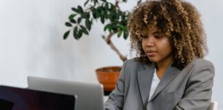 Businesswoman working