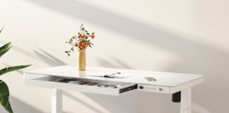 FlexiSpot Comhar All-in-One Standing Desk