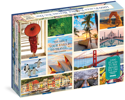 1,000 Places to See Before You Die® puzzle