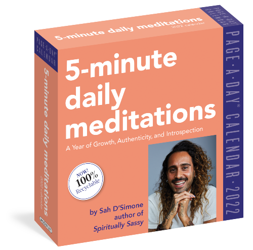 5-Minute Daily Meditations Page-A-Day Calendar 2022