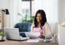 Businesswoman working