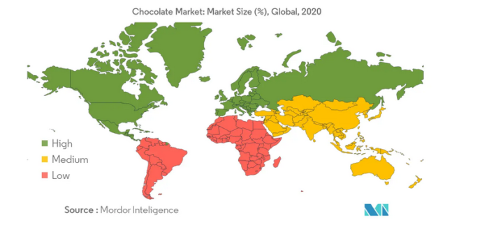 Mordor Intelligence Chocolate Market Map