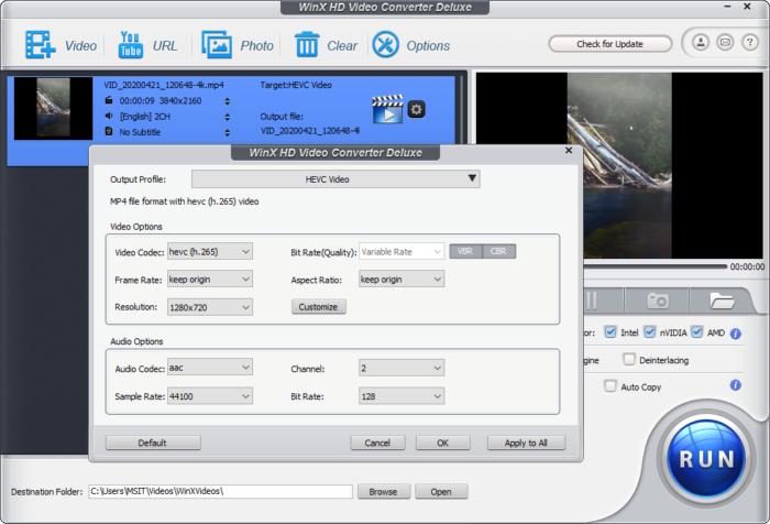 WinX Video Converter