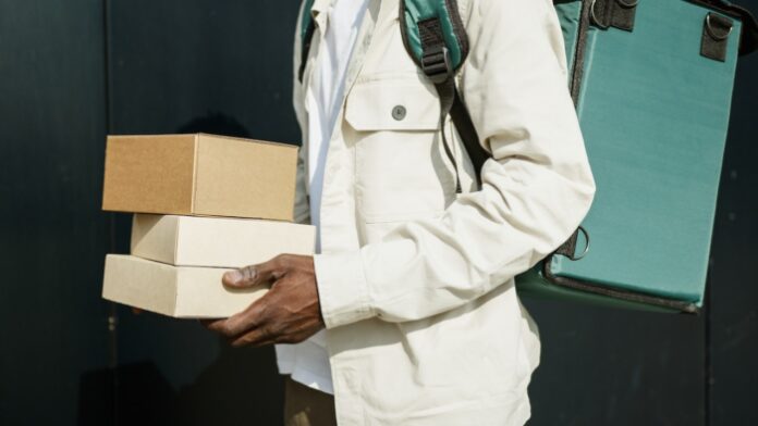 Person Holding Packages