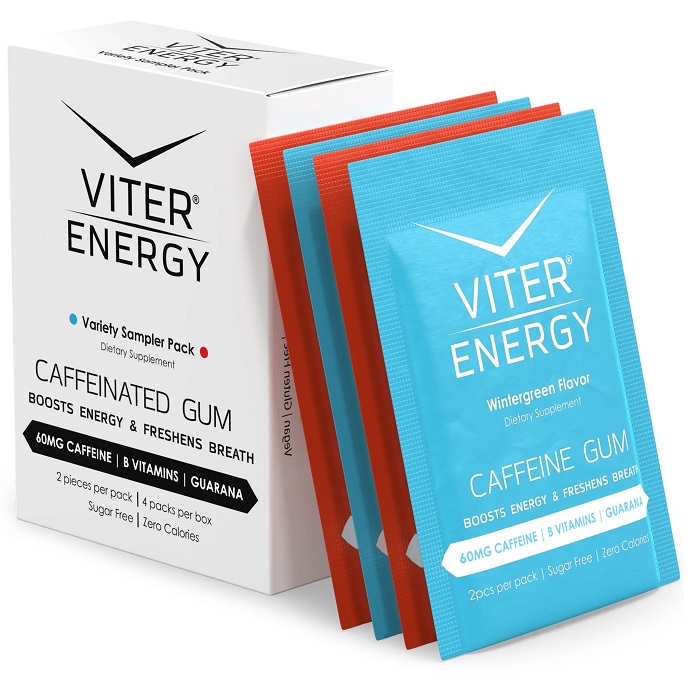 viter energy caffeine gum