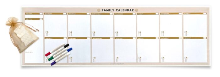 Time Power Family Calendar