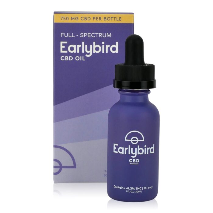 Earlybird Full Spectrum CBD Tincture