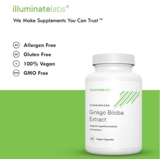 Illuminate Labs – Standardized Ginkgo Biloba Extract