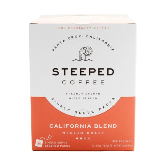 Steeped Coffee 8 Pack Box