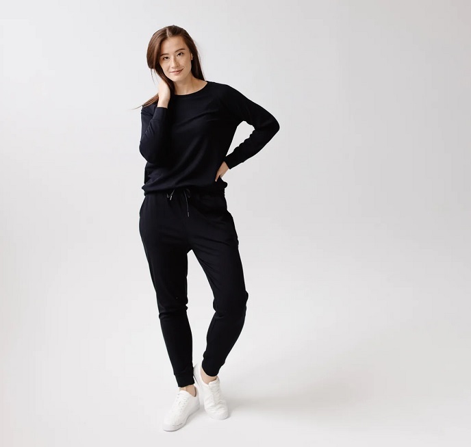 cozy earth bamboo jogger pant valentines