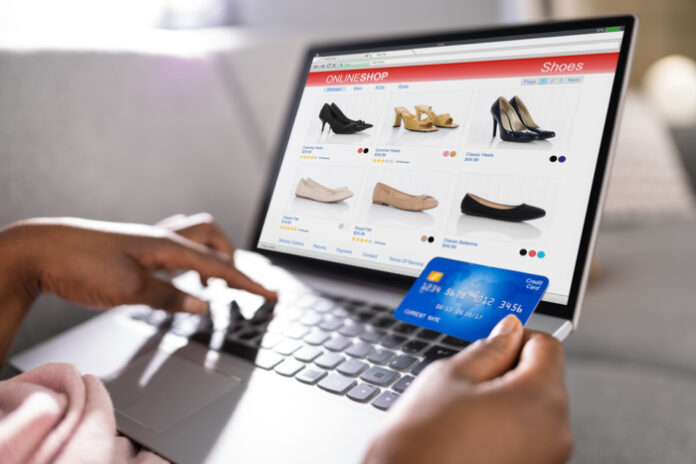 Business Person shopping online