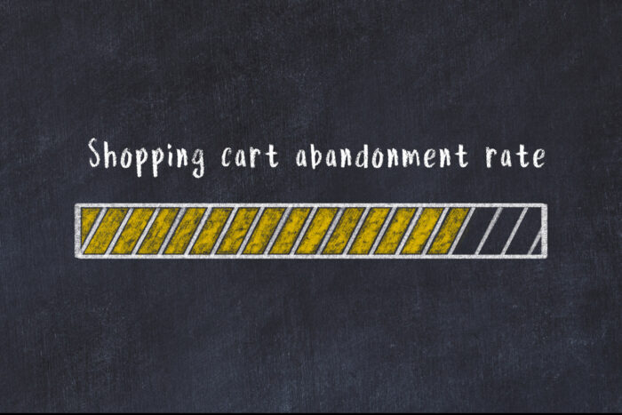 shopping cart abandonment rate