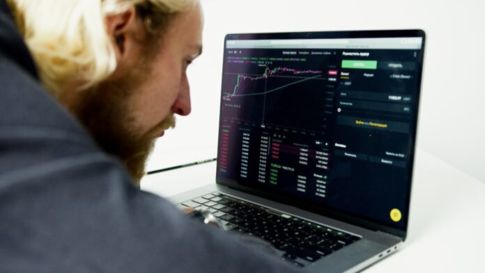 Business Person Assessing Stock Market Trading