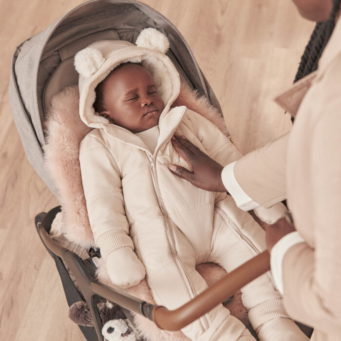 Sunday Hug Baby Swaddle made with modal and cotton mixture and mesh for  every baby's goodnight.