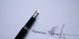 business signature