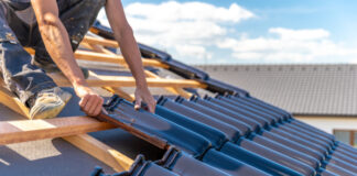Person with roofing business