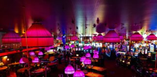 casino glamour into interior design