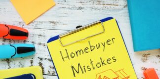 common mistakes when buying a home