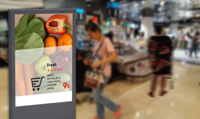 digital signage in modern retail