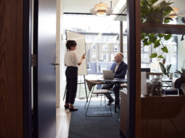 A Woman Giving a Presentation-Ecosystems