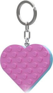 LEGO Heart Keychain