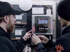 The EnTech smart boiler system one great option for commercial property operators managing from a home office.