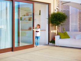 Kitchen Style with Decorative Glass Inserts