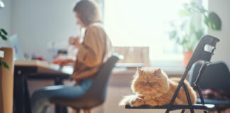 How to Cat-Proof Your Home Office