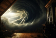 Tornado With a Safe Room Plan