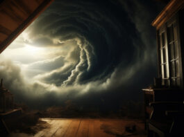 Tornado With a Safe Room Plan