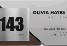 Room Number Signs