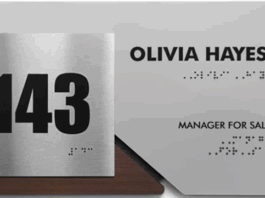Room Number Signs