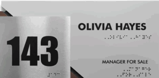Room Number Signs