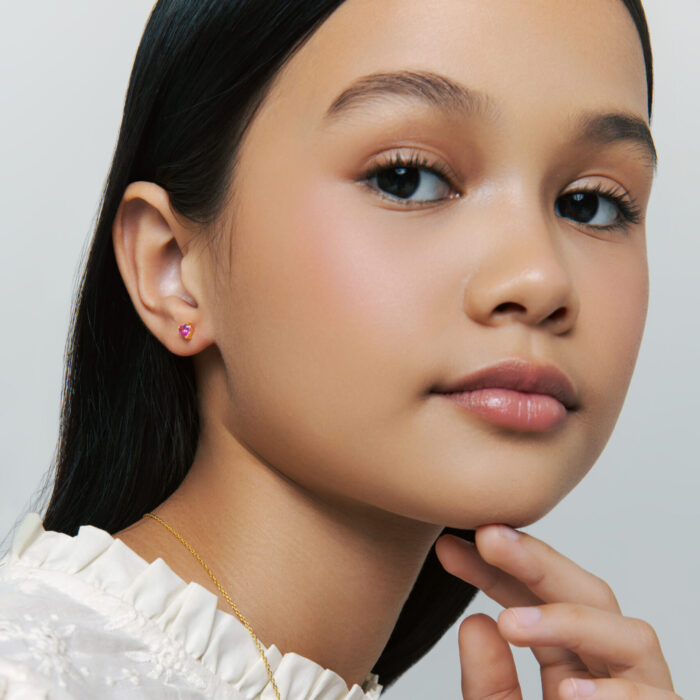 Blue Francis Liberty Studs