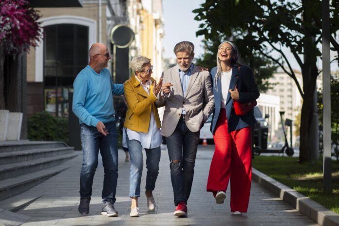 happy-senior-people-fooling-around Moving into an Active Adult Community