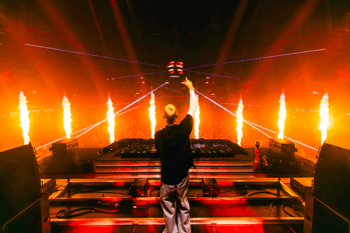 Artists Performs at EDM Music Event Post-Holiday