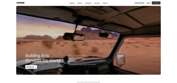 Runway Gen-2 AI video generator
