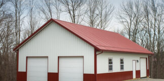 Storage Space with Pole Barn Kits