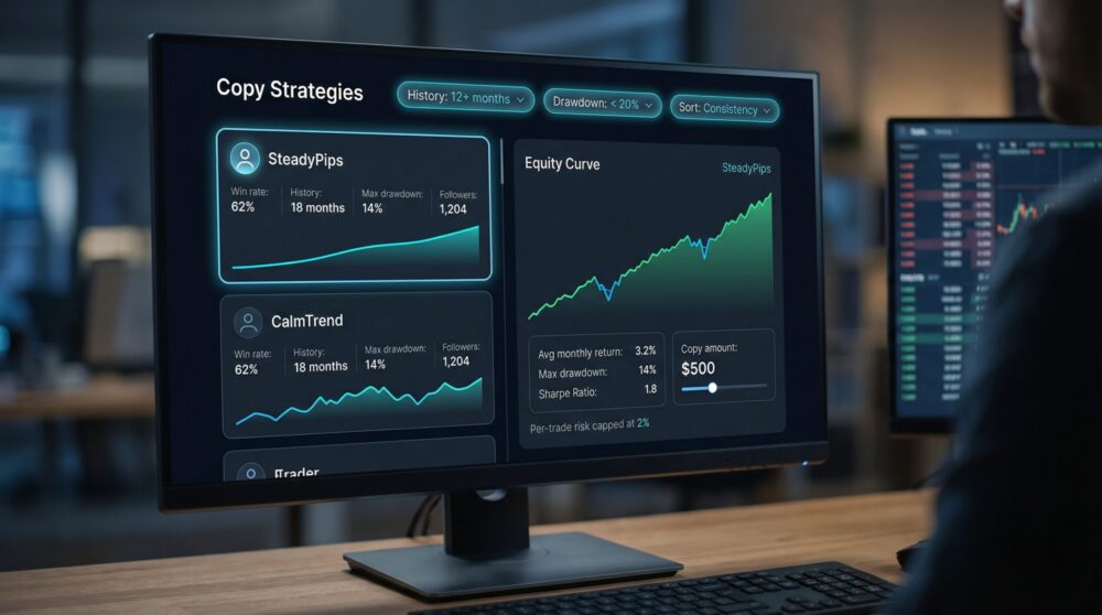 Copy trading and mentorship
