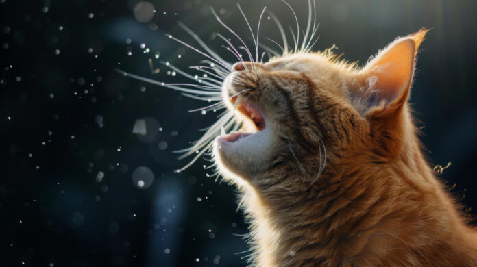 11119 cat -sneezing- a- lot